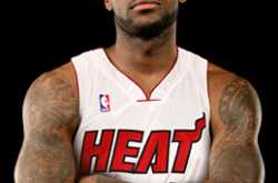LeBron James Miami Heat Jersey