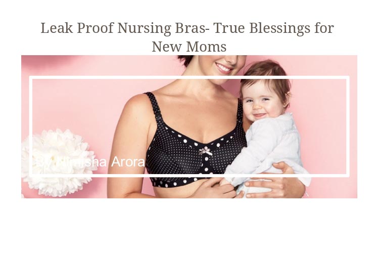 Leak Proof Nursing Bras- True Blessings For New Moms - NimsStyleFile