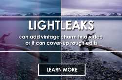 Learn how to apply Light Leaks for Beautiful Optical Effects on Creative Videos