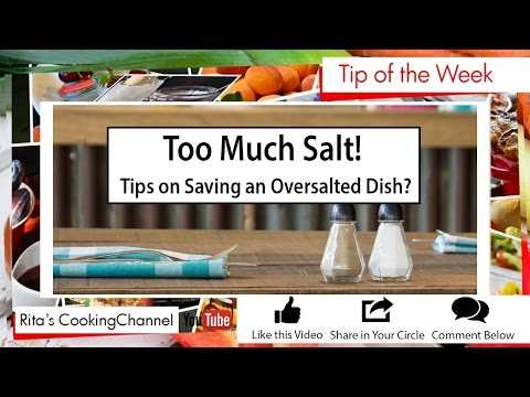 Learn How To Remove Excess Salt In Your Curry Or Cooked Food And Save Your Dinner