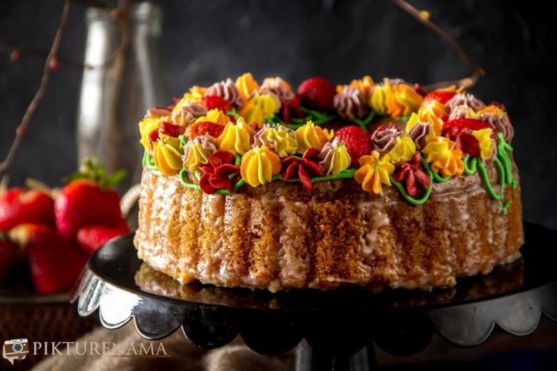 Lemon And Strawberry Bundt Cake With Love And Love Is Kim Casali | Pikturenama