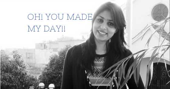 Let’s Bring Back The Phrase!! “Oh, You Made My Day!”