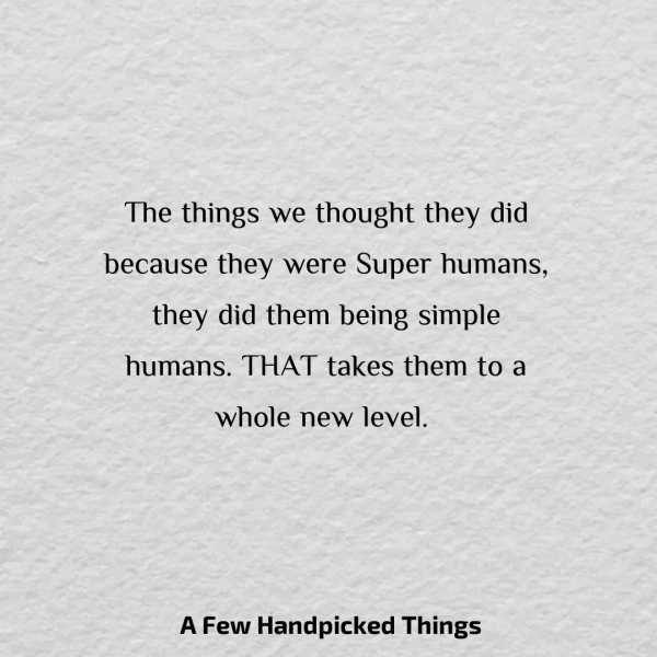 Let’s Look At Our Parents Without The Capes