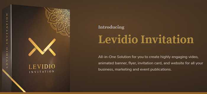 Levidio Invitation Review + BEST BONUS + Discount+ OTO INFO