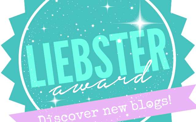 Liebster Award Nomination