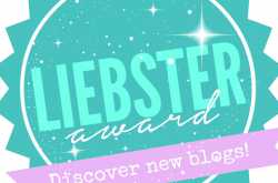 Liebster Award Nomination