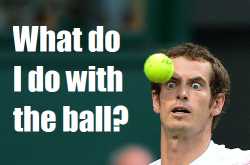 Lighter moments from Tennis 