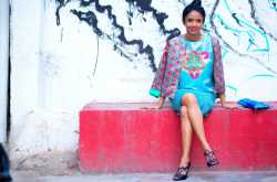 Little blue dress | Modaninja