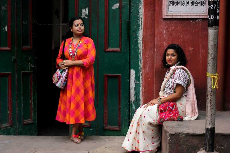 Live Laugh Dressup | Indian Fashion And Lifestyle Blog: A Knotty Checkered Affair This Bengali New Year