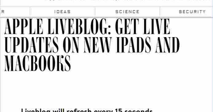 Live Blogging: Some Organizations Use It So Brilliantly!