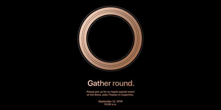 Liveblog: Apple’s "Gather Round" Event On September 12, 2018