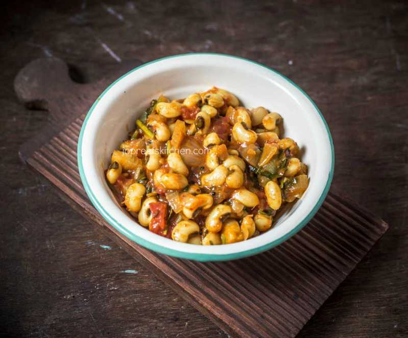 Lobia Tomato Masala | Black Eyed Beans Curry | Jopreetskitchen