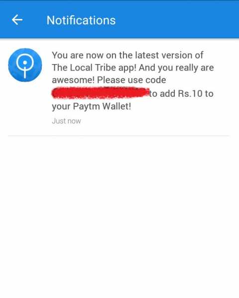 Local Tribe App Loot- Get Free Rs. 10 Paytm Cash (Proof Added)