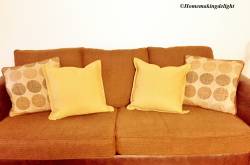 London Linen Decorative Indigo2ashNY Flange Throw Pillow Review