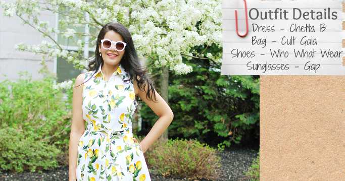 Lookbook : Lemon Print Dress 