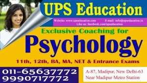 Looking For NET | MA Psychology Institute In West Delhi? 