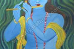 Lord Krishna Abstract 