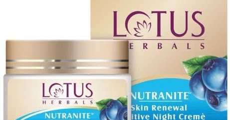 Lotus Herbals Nutranite Skin Renewal Nutritive Night Cream