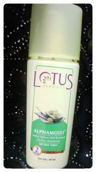 Lotus Herbals Alpha Moist Moisturiser Review