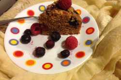 Low-fat Mixed BerryWholewheat Cake www.foodies-cooking.com