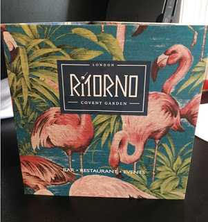 Lunch At Ritorno Covent Garden London