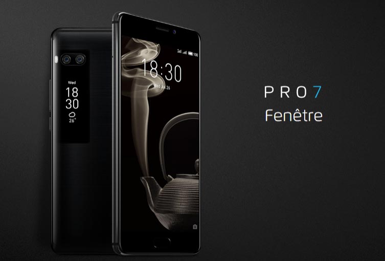 Meizu PRO 7 Priced At Rs. 22,999 Features Dual Displays, Dual Cameras And Fast Charging