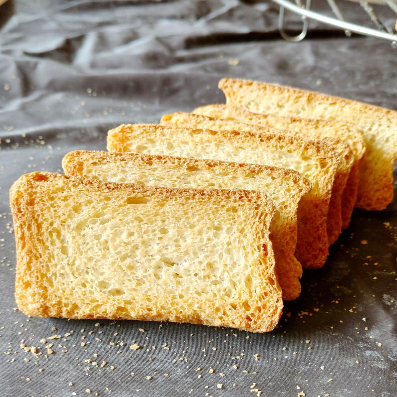Milk Rusk Or Bread Rusk - FLOURS & FROSTINGS