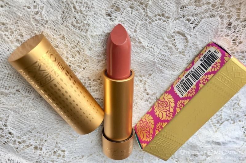 MAC X Padma Lakshmi Lipstick In "Apricot Gold" Review | Everything-That Matters