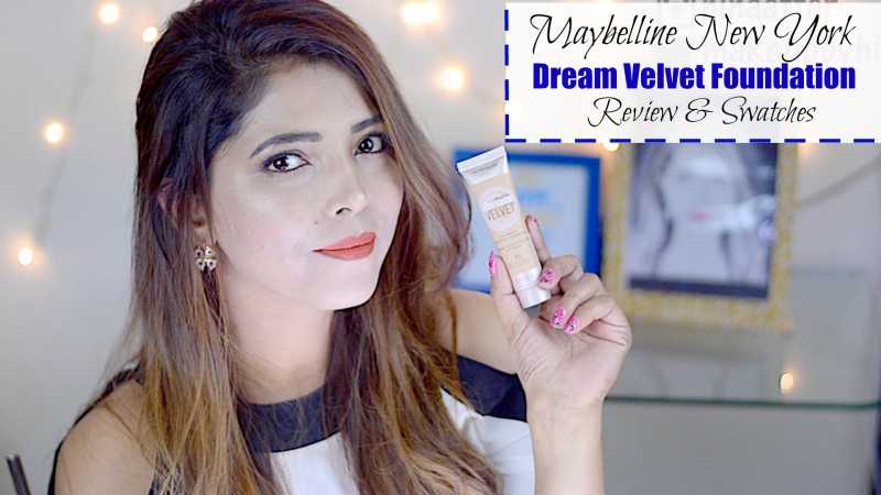 MAYBELLINE DREAM VELVET FOUNDATION - DEMO & REVIEW