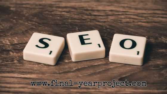 MBA Project Report On Search Engine Optimization (SEO)