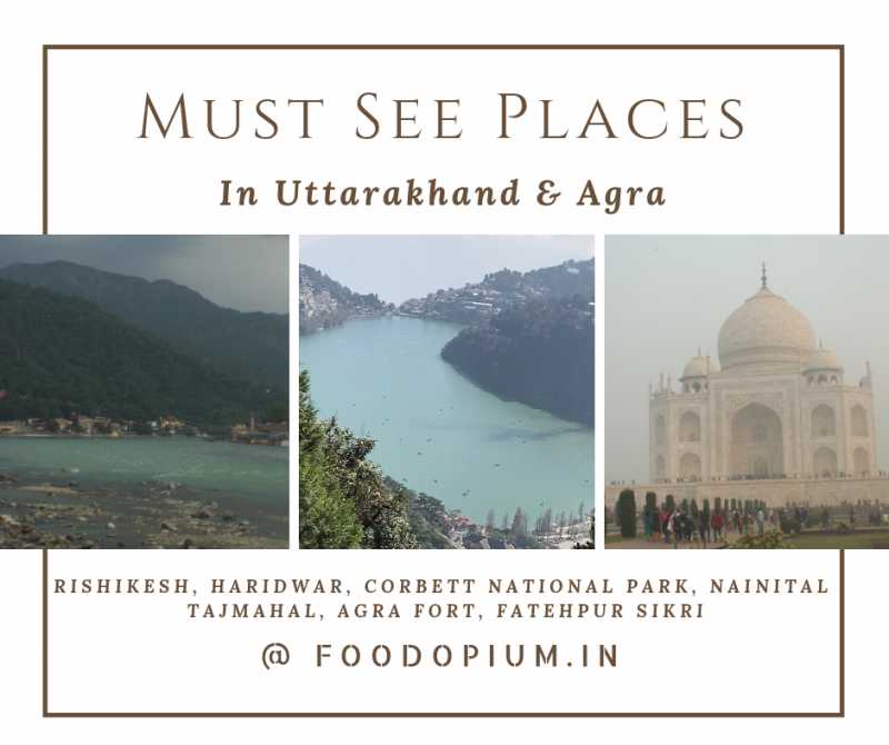 MUST SEE PLACES IN UTTARAKHAND And AGRA - Food Opium