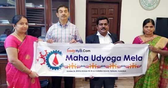 Maha Udyoga Mela 2018 From October 26th To 28th, 2018 At Exhibition Grounds, Nampally, Hyderabad