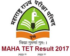 Maharashtra TET Paper 1 & 2 Result 2017 Available At Www.mahatet.in