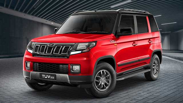 Mahindra TUV300 Gets A Facelift 