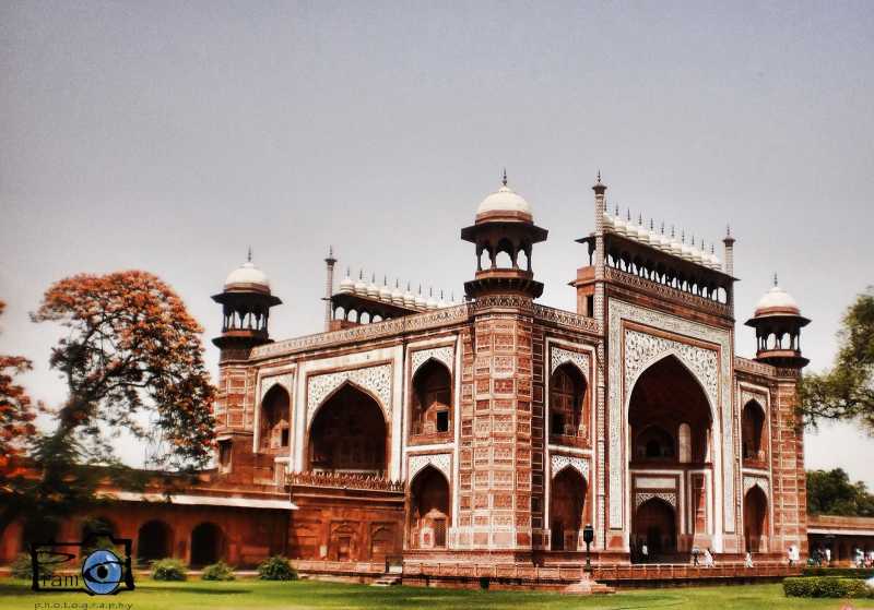 Main Gate -Taj Mahal  .!