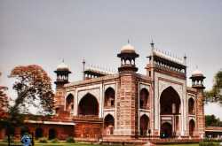 Main gate -Taj Mahal  .!