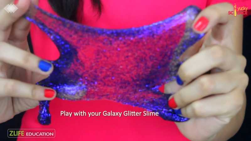 Make Glitter Colour Slime With Glue And Borax At Home (using Fevigum) - Slime,Science Kits,Science Experiments, Videos For Kids
