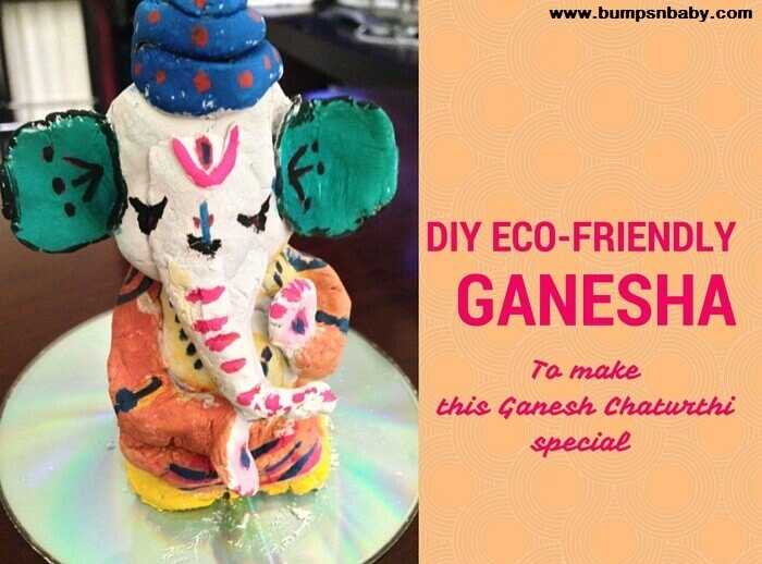 Make An Ecofriendly Ganesha At Home With DIY Clay Ganesha