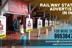 Make your brand buzz with railway station ads! | Outdoor Advertising Company India,Media Marketing Agency