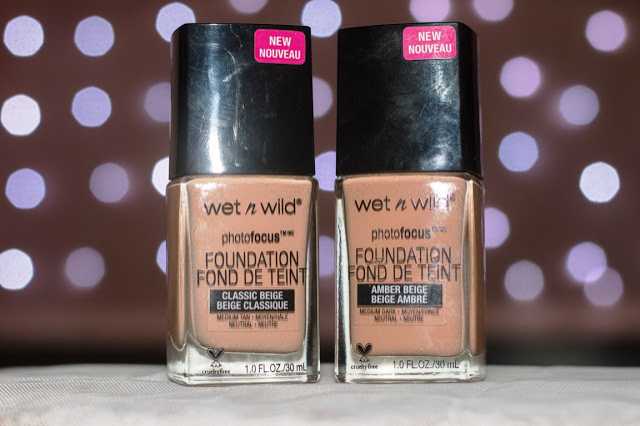 Makeup Discourse: Wet N Wild Photo Focus Foundation In Classic Beige And Amber Beige Review, Swatches, Shades And FOTD