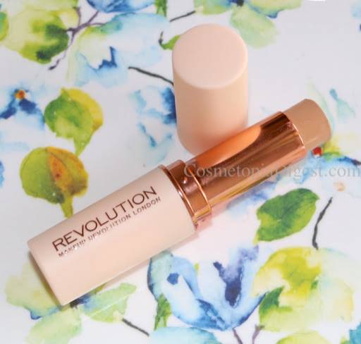 Makeup Revolution Fast Base Foundation Stick Review, Demo On Oily Skin
