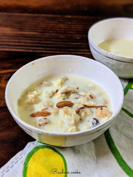 Makhane Ki Kheer | Makhana Kheer Recipe - Rachna Cooks