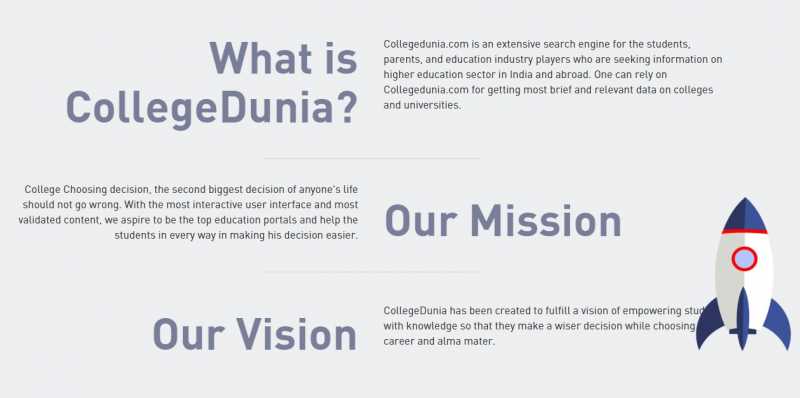 Making College Admissions Easier - CollegeDunia.com