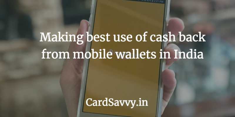 Making Best Use Of Cash Back From Mobile Wallets