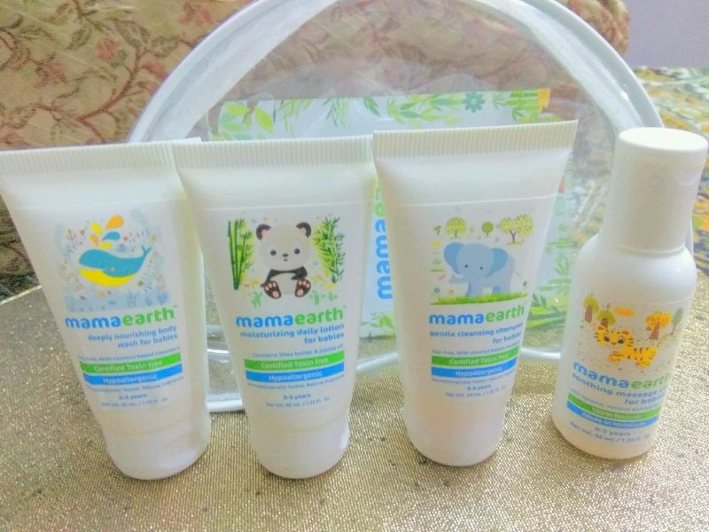 Mama Earth Baby Skincare Products Review