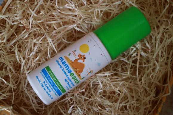 Mama Earth Sunscreen For Babies SPF 20+Review