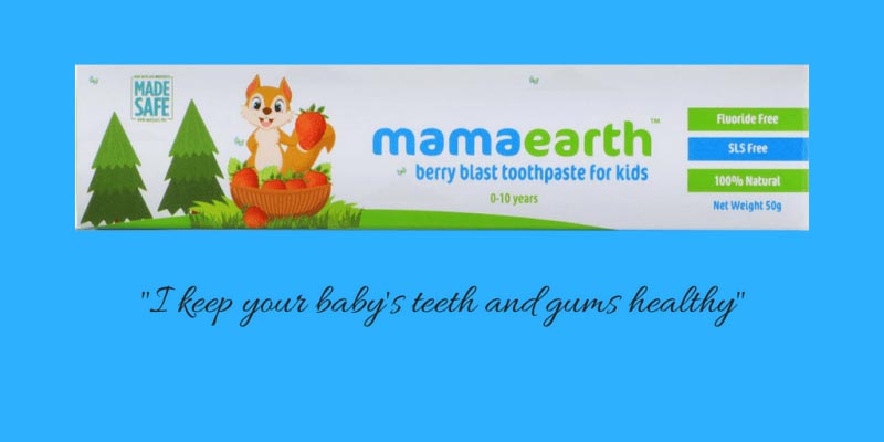 Mamaearth Natural Berry Blast Toothpaste Review - TheMumStory