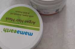 Mamaearth argan hair mask review - CG friendly