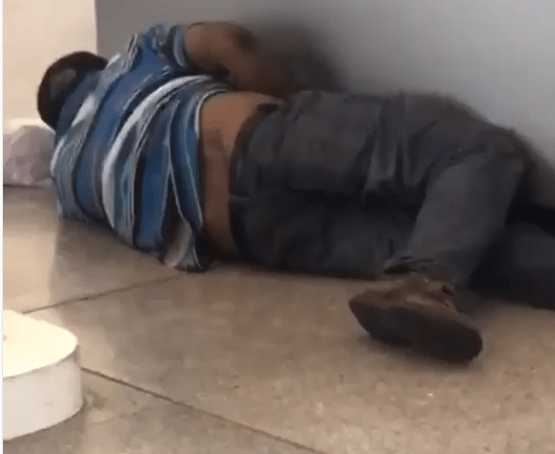 Man Filmed Masturbating On The Floor At JFK Airport (Video) - Secretgist