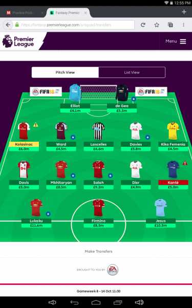 Manchester United V Liverpool In FPL Gameweek 8 And Caught On The Wrong Foot